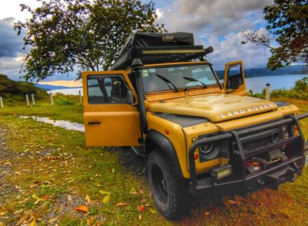 Le Defender 110 d'Olivier au Costa Rica