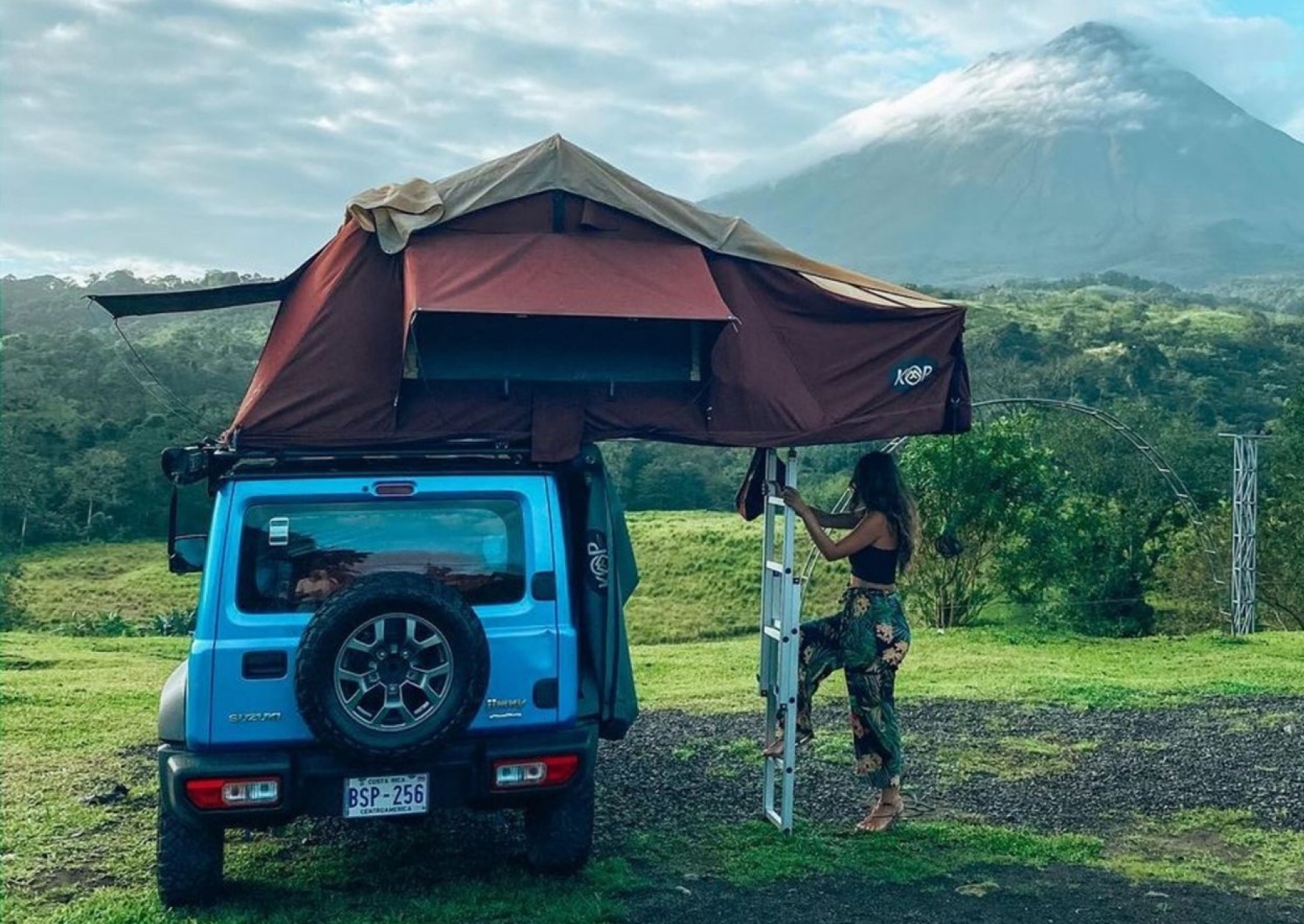 Louer un 4x4 Suzuki Jimny à Alajuela Costa Rica avec Pampa Cruz