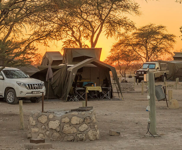 Road trip Namibie en 4x4 avec tente de toit