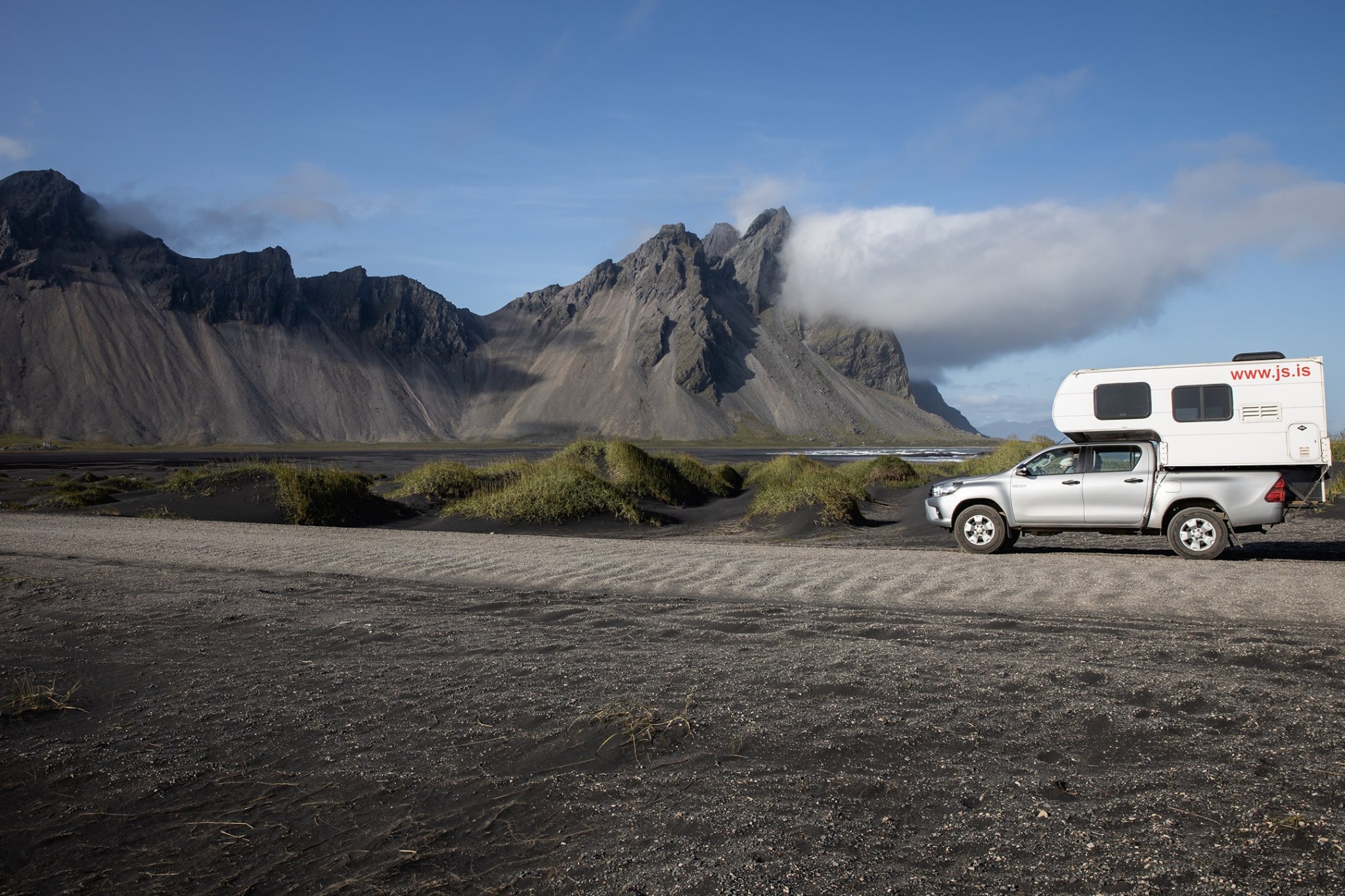 Piste des Hautes Terres islandaises accessible en 4x4 aménagé