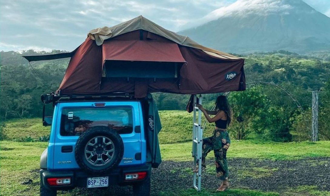 Louer un 4x4 Suzuki Jimny à Alajuela Costa Rica avec Pampa Cruz