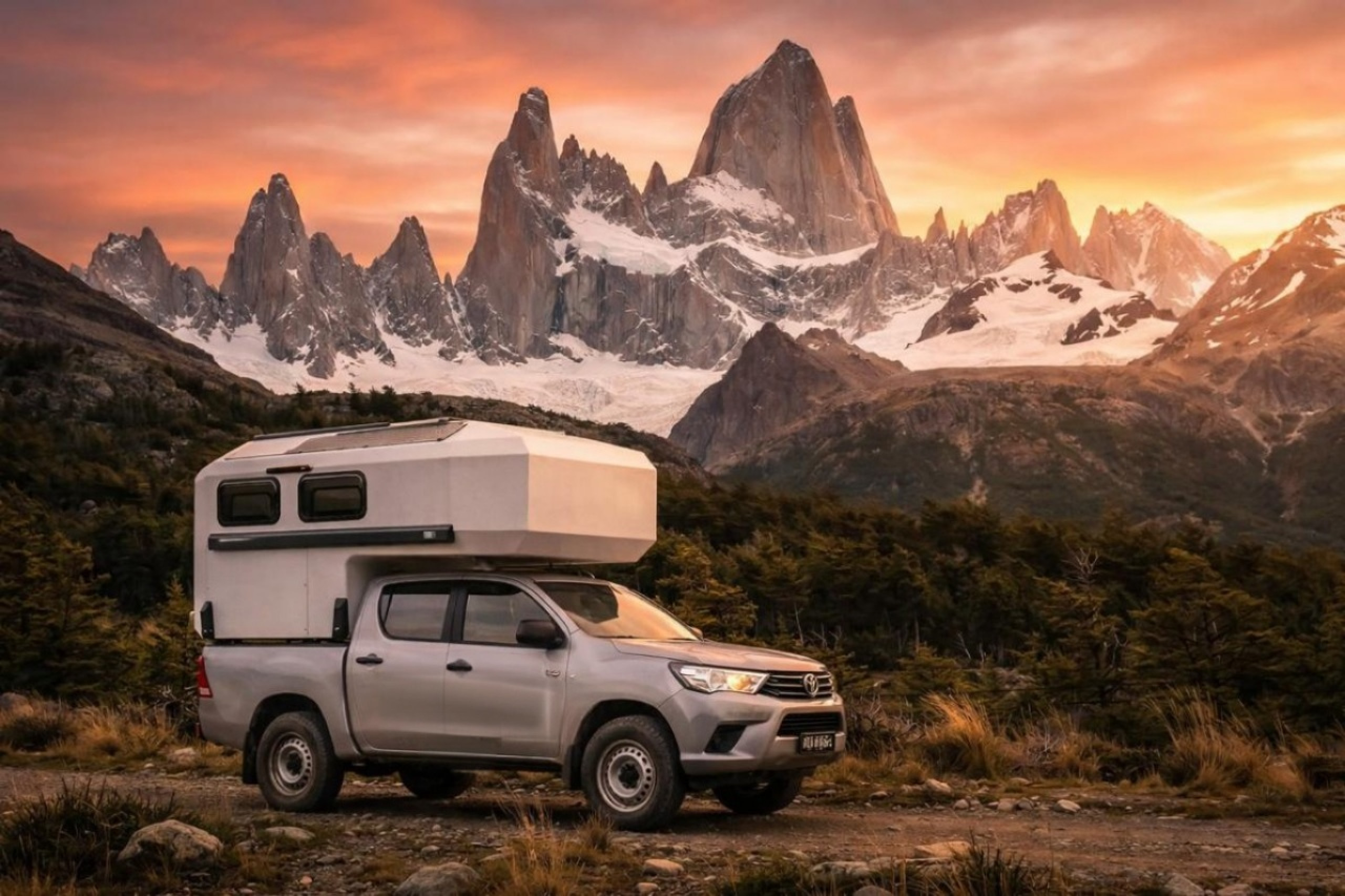 Toyota Hilux 4wd + Camper